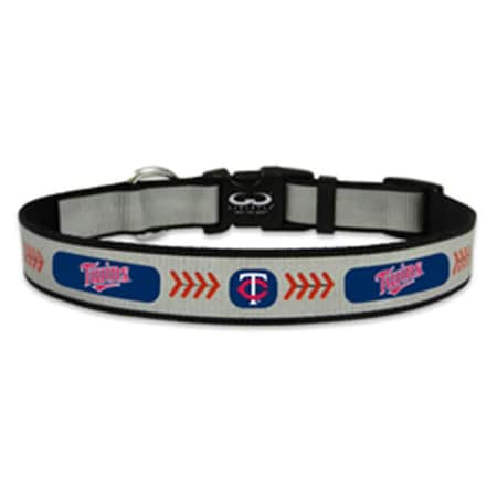 Signed And Sealed Minnesota Twins Reflective Medium Baseball Collar SI3347608